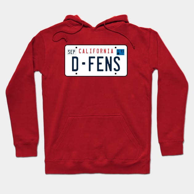 D-Fens Man on the Edge Hoodie by Gimmickbydesign